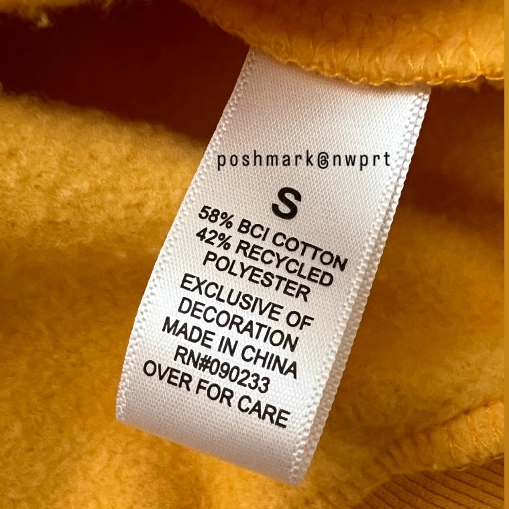 NWT ✨ PACSUN F1 Las Vegas Grand Prix 2023 Hoodie Sweatshirt Yellow Black S Small - Picture 7 of 10